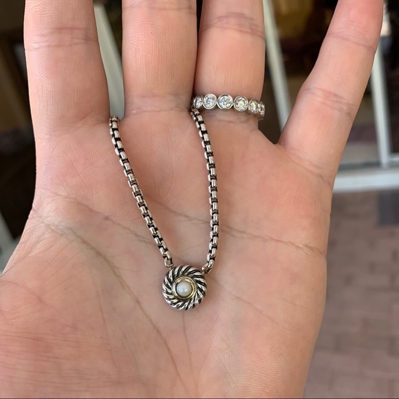 💕HP💕David Yurman cookie Pearl necklace - Picture 3 of 10